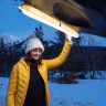 Мягкий кемпинговый фонарь KLYMIT EVERGLOW LIGHT TUBE L (Large) 17EVGR01D