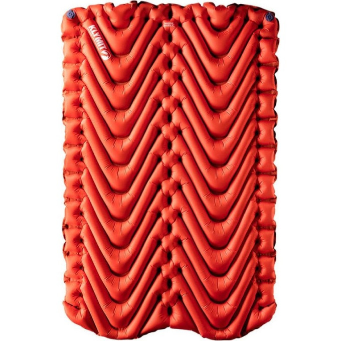 Надувной коврик Klymit Insulated Double V, оранжевый 06IDOR01E